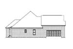 Traditional House Plan Left Elevation - 024D-0830 - Shop House Plans and More