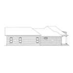 Country House Plan Left Elevation - Sandison Southern Home 024D-0831 - Shop House Plans and More