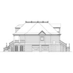 Cabin & Cottage House Plan Right Elevation - Sunrise Hill Coastal Home 024D-0835 - Shop House Plans and More