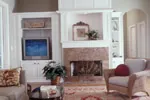 Country House Plan Living Room Photo 01 - Heritage Manor Southern Home 024S-0001 - Search House Plans and More