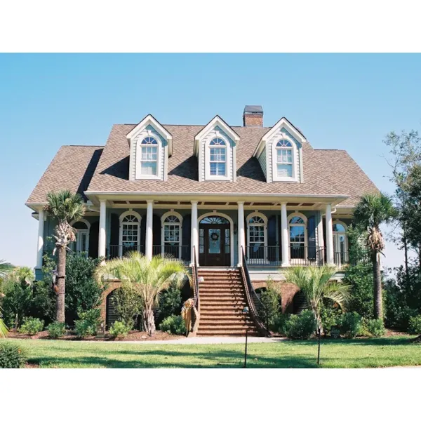 Impressive Raised Southern Lowcountry Home 