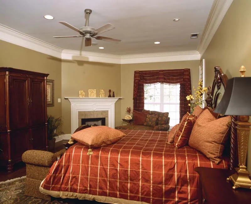Southern House Plan Master Bedroom Photo 01 - Prentiss Manor Colonial Home 024S-0023 - Shop House Plans and More