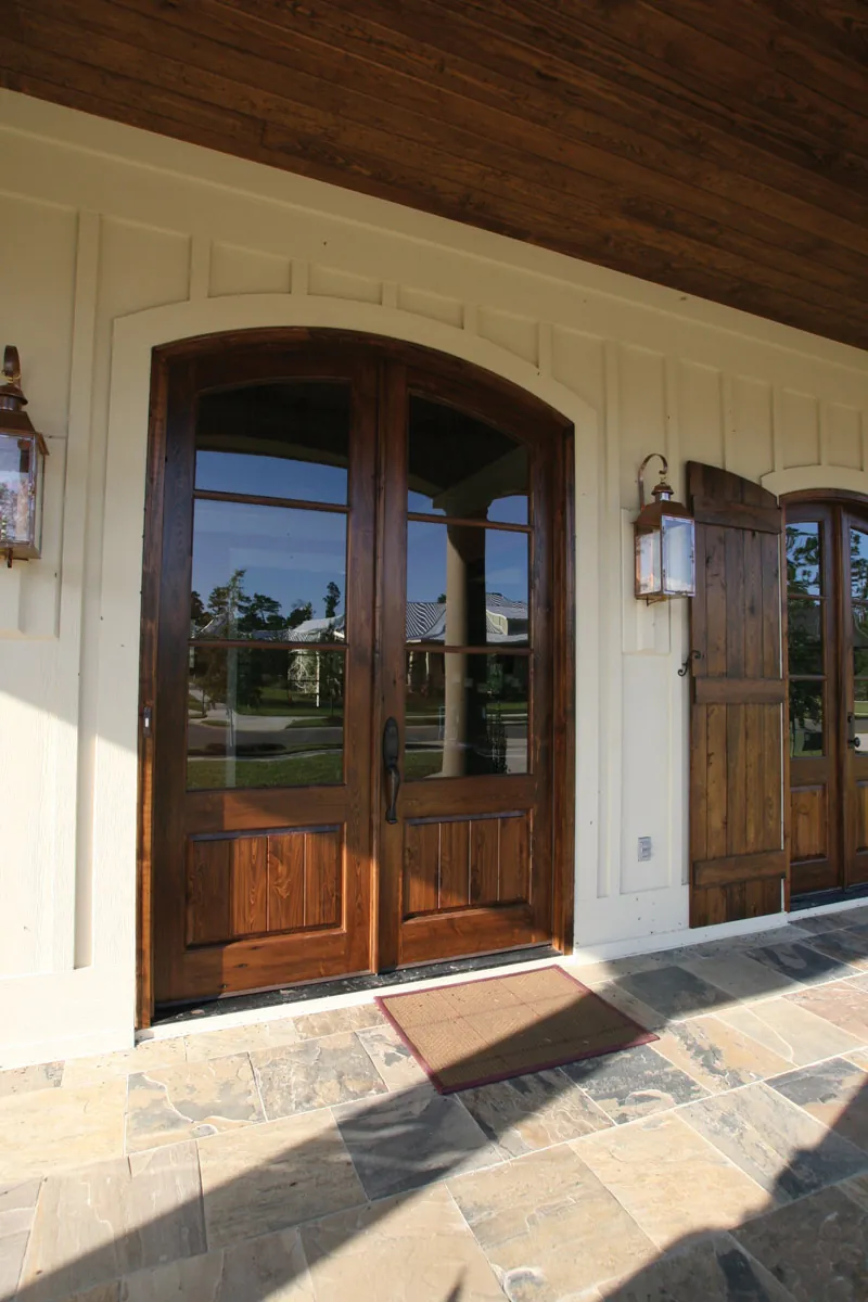 Country French House Plan Door Detail Photo 02 - Briley Southern Craftsman Home 024S-0025 - Search House Plans and More