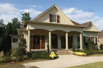 Country French House Plan Front Photo 03 - Briley Southern Craftsman Home 024S-0025 - Search House Plans and More