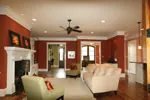 Southern House Plan Living Room Photo 03 - Briley Southern Craftsman Home 024S-0025 - Search House Plans and More