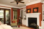 Arts & Crafts House Plan Living Room Photo 08 - Briley Southern Craftsman Home 024S-0025 - Search House Plans and More
