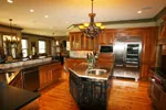 Vacation House Plan Kitchen Photo 02 - Dickerson Creek Rustic Home 024S-0026 - Search House Plans and More