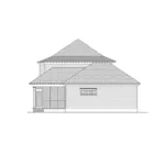 Southern House Plan Rear Elevation - 024D-0027 - Shop House Plans and More