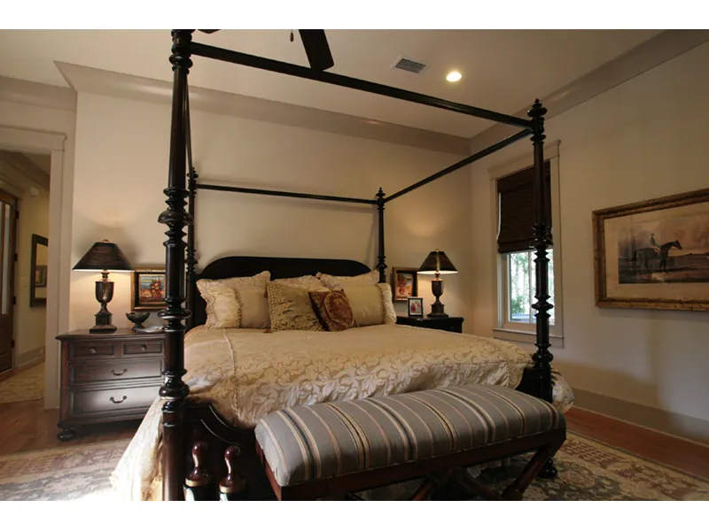 Country House Plan Master Bedroom Photo 05 - Cottonlane Lowcountry Home 024S-0028 - Search House Plans and More