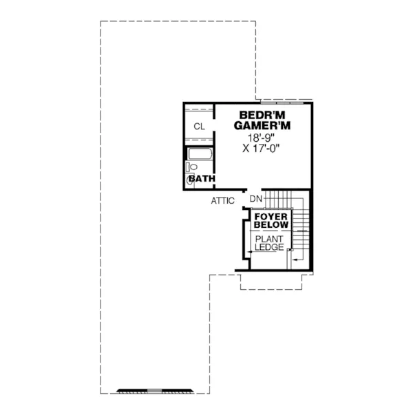 Traditional House Plan Second Floor - Fripp Point Country French Home 025D-0041 - Search House Plans and More