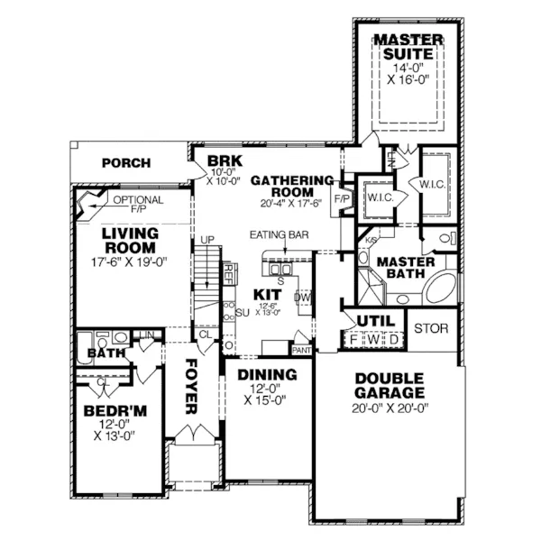 Luxury House Plan First Floor - Sloane Traditional Home 025D-0099 - Shop House Plans and More