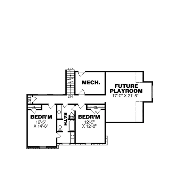 Luxury House Plan Second Floor - Sloane Traditional Home 025D-0099 - Shop House Plans and More