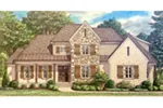 Traditional House Plan Front of House 025D-0105