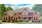 Neoclassical House Plan Front of Home - Morgan's Landing Luxury Home 025D-0106 - Shop House Plans and More