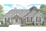 Rustic House Plan Front of Home - Parson Creek Craftsman Home 025D-0107 - Shop House Plans and More