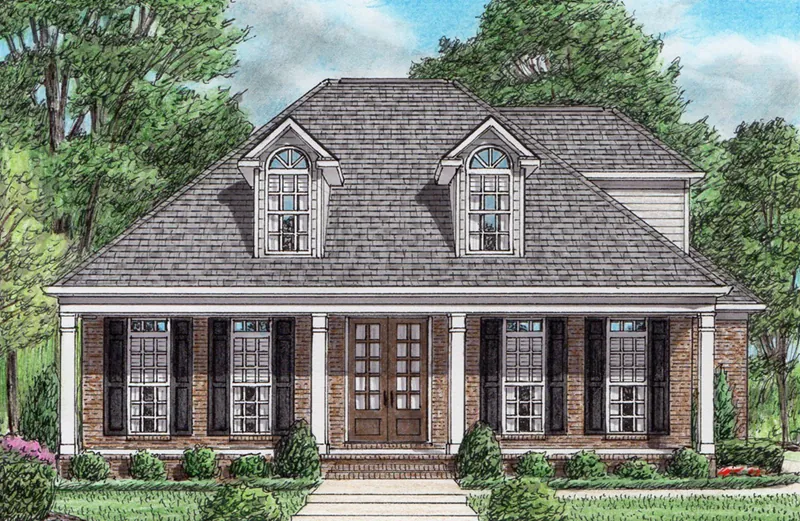 Country House Plan Front of Home - Sugartree Southern Home 025D-0110 - Shop House Plans and More