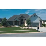 Ranch House Plan Front Photo 02 - Knollcrest Traditional Home 026D-0112 - Search House Plans and More