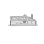 Ranch House Plan Right Elevation - Knollcrest Traditional Home 026D-0112 - Search House Plans and More