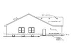 Multi-Family House Plan Left Elevation - Dickinson Multi-Family Duplex 026D-0150 - Search House Plans and More