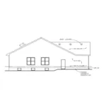 Multi-Family House Plan Left Elevation - Dickinson Multi-Family Duplex 026D-0150 - Search House Plans and More