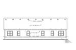 Multi-Family House Plan Rear Elevation - Dickinson Multi-Family Duplex 026D-0150 - Search House Plans and More