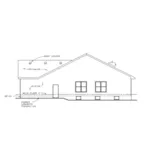 Multi-Family House Plan Right Elevation - Dickinson Multi-Family Duplex 026D-0150 - Search House Plans and More