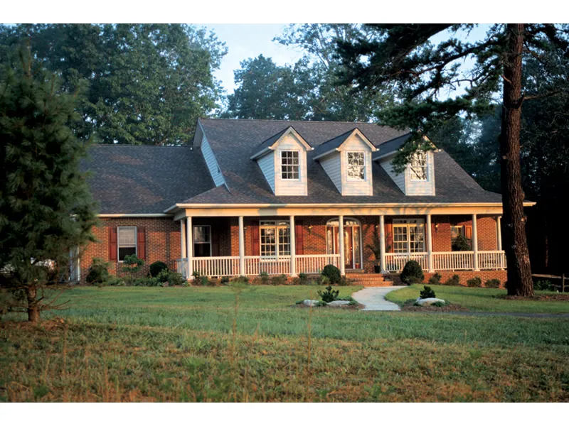 Traditional House Plan Front Photo 03 - Dublin Hill Rustic Country Home 026D-0164 - Search House Plans and More