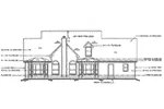 Traditional House Plan Rear Elevation - Dublin Hill Rustic Country Home 026D-0164 - Search House Plans and More