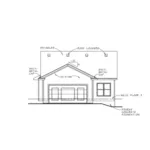 Ranch House Plan Rear Elevation - Mifflin Bend Cottage Home 026D-0202 - Shop House Plans and More