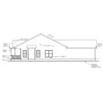 Ranch House Plan Right Elevation - Mifflin Bend Cottage Home 026D-0202 - Shop House Plans and More