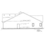 Ranch House Plan Right Elevation - Banbridge Way Ranch Home 026D-0203 - Search House Plans and More