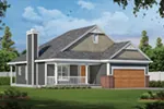 Country House Plan Front Image - Morely Craftsman Ranch Home 026D-0218 - Shop House Plans and More