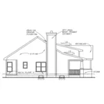 Arts & Crafts House Plan Left Elevation - Perryville Ranch Home 026D-0219 - Shop House Plans and More