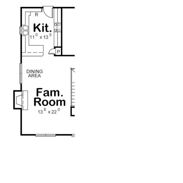 Arts & Crafts House Plan Optional Floor Plan - Perryville Ranch Home 026D-0219 - Shop House Plans and More