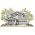 A True Two-Story Craftsman Style Home