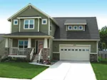 Bungalow House Plan Front Photo 01 - Fair Haven Narrow Lot Home 026D-0227 - Search House Plans and More