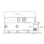 Bungalow House Plan Left Elevation - Fair Haven Narrow Lot Home 026D-0227 - Search House Plans and More