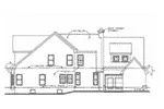 Bungalow House Plan Left Elevation - Adeline French Country Home 026D-0256 - Search House Plans and More