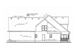 Bungalow House Plan Right Elevation - Adeline French Country Home 026D-0256 - Search House Plans and More