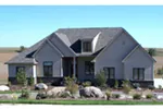 Traditional House Plan Front Photo 01 - Bishop Hill Tudor Home 026D-0297 - Search House Plans and More