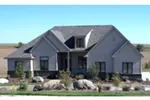 Traditional House Plan Front Photo 05 - Bishop Hill Tudor Home 026D-0297 - Search House Plans and More