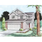 House Plan Front of Home 026D-0300