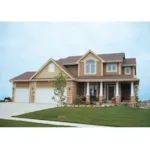 Traditional House Plan Front Photo 01 - Brimley Park Country Home 026D-0402 - Search House Plans and More