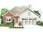 House Plan Front of Home 026D-1025