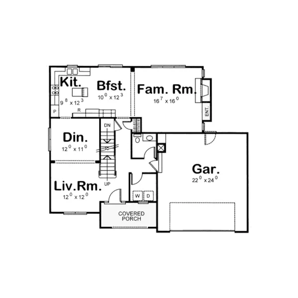 Country House Plan First Floor - Hermon European Home 026D-1179 - Search House Plans and More