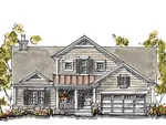 House Plan Front of Home 026D-1184