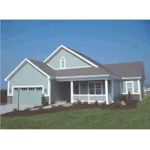 House Plan Front of Home 026D-1194