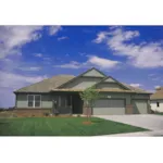 Covered Porch Creates A Country Feel