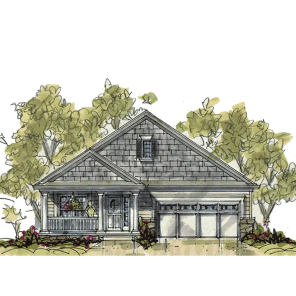 Shingle And Stone Accents Promote Craftsman Style