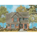 House Plan Front of Home 026D-1258